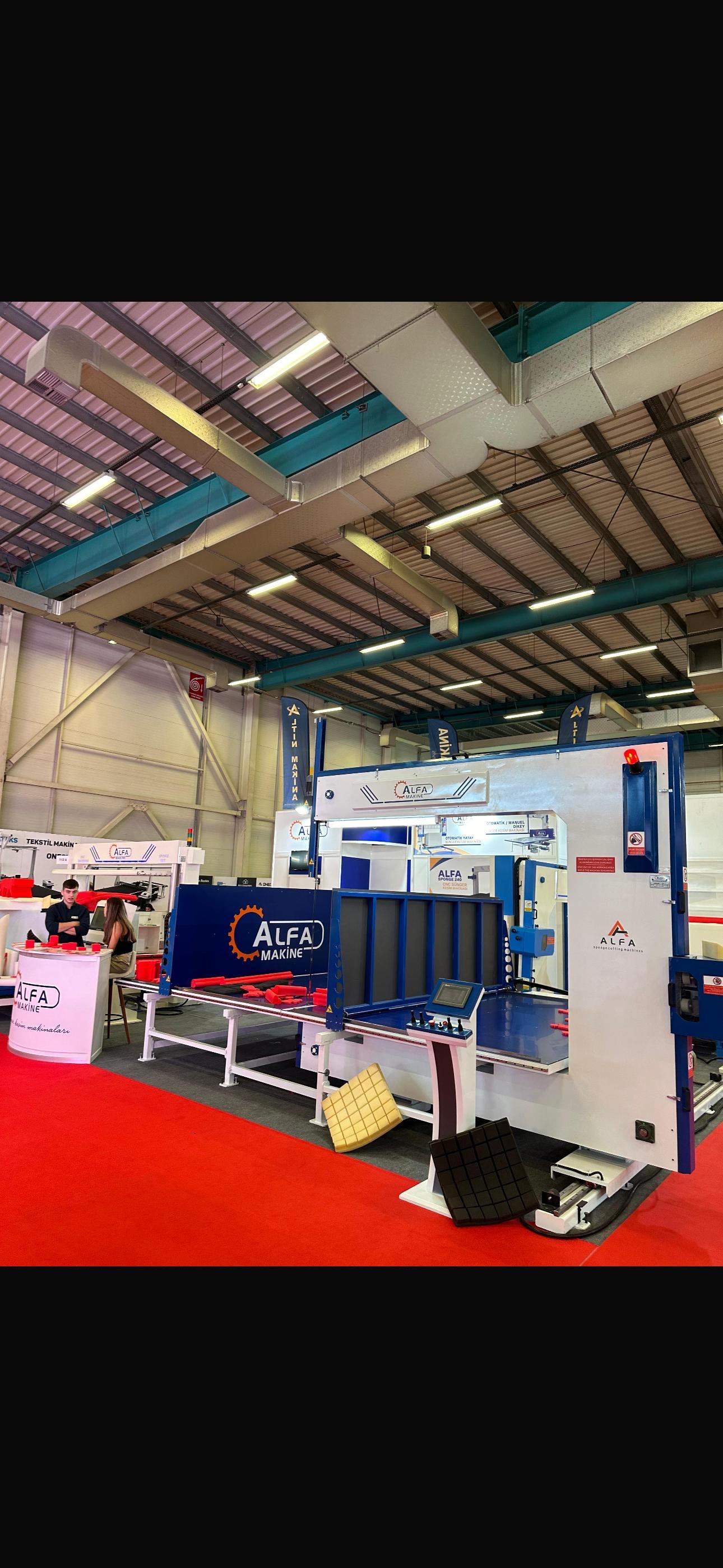 Otomatik Dikey  Sünger Kesim Makinası